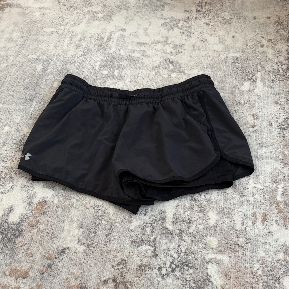 Under Armour Women's Athletic Black Shorts with Spandex